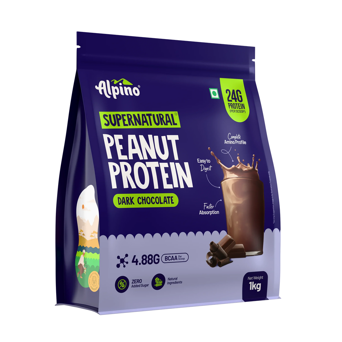 ALPINO PEANUT PLANT PROTEIN 1KG
