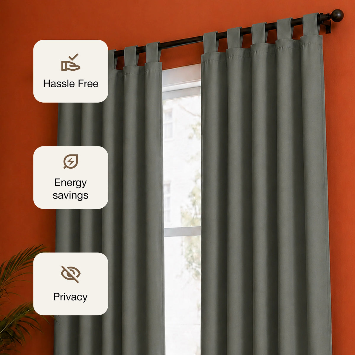 Fort Essential - Loop Curtain-3