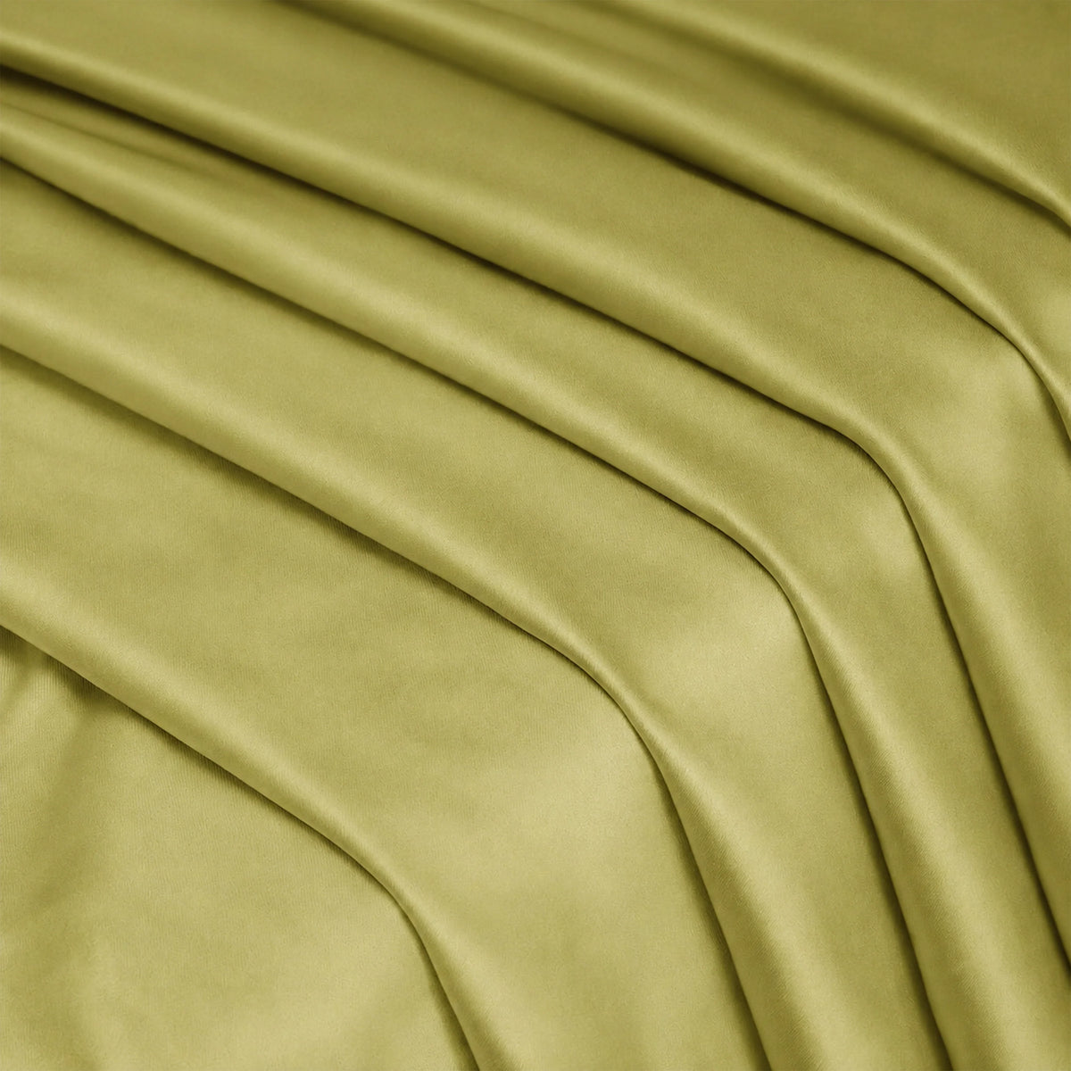 Fort Essential - Rod pocket Solid Blackout Curtain (Avocado Green)-5