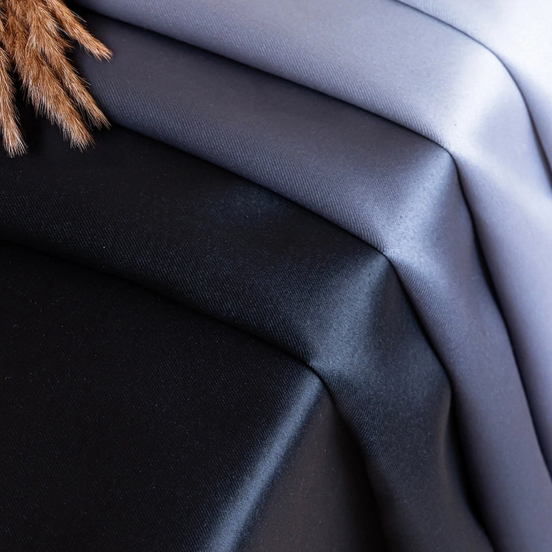 Blackout Ombre Curtain (Grey & Black)-6