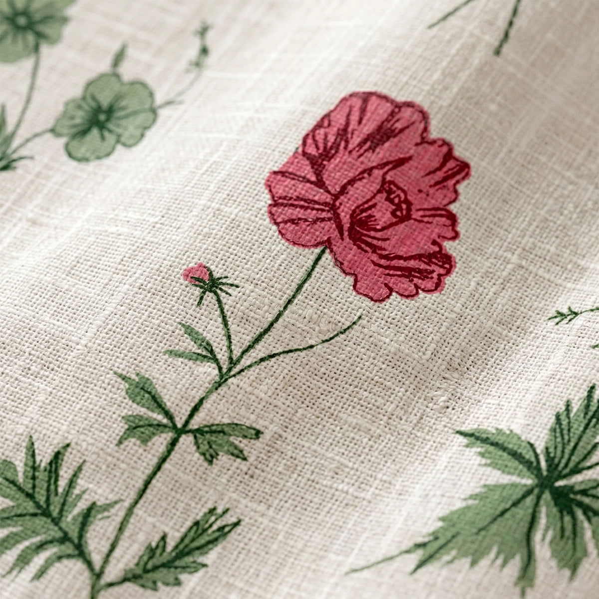 Imprimer Rosachic - Floral Printed Sheer Eyelet Curtain-6