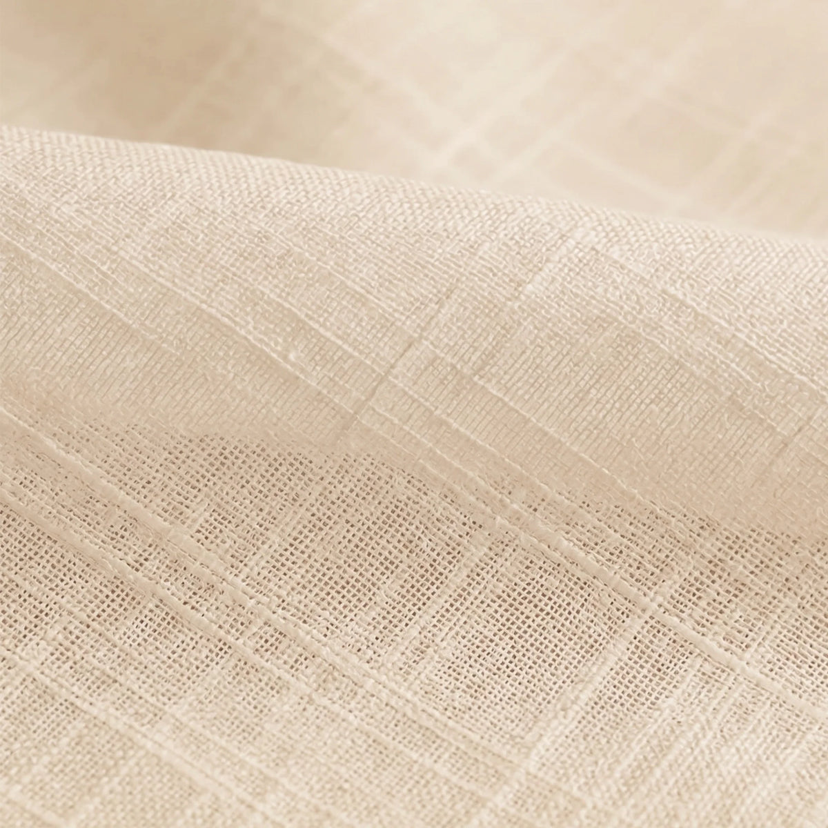 Fort Absolute - Beige Loop Sheer Curtain-6