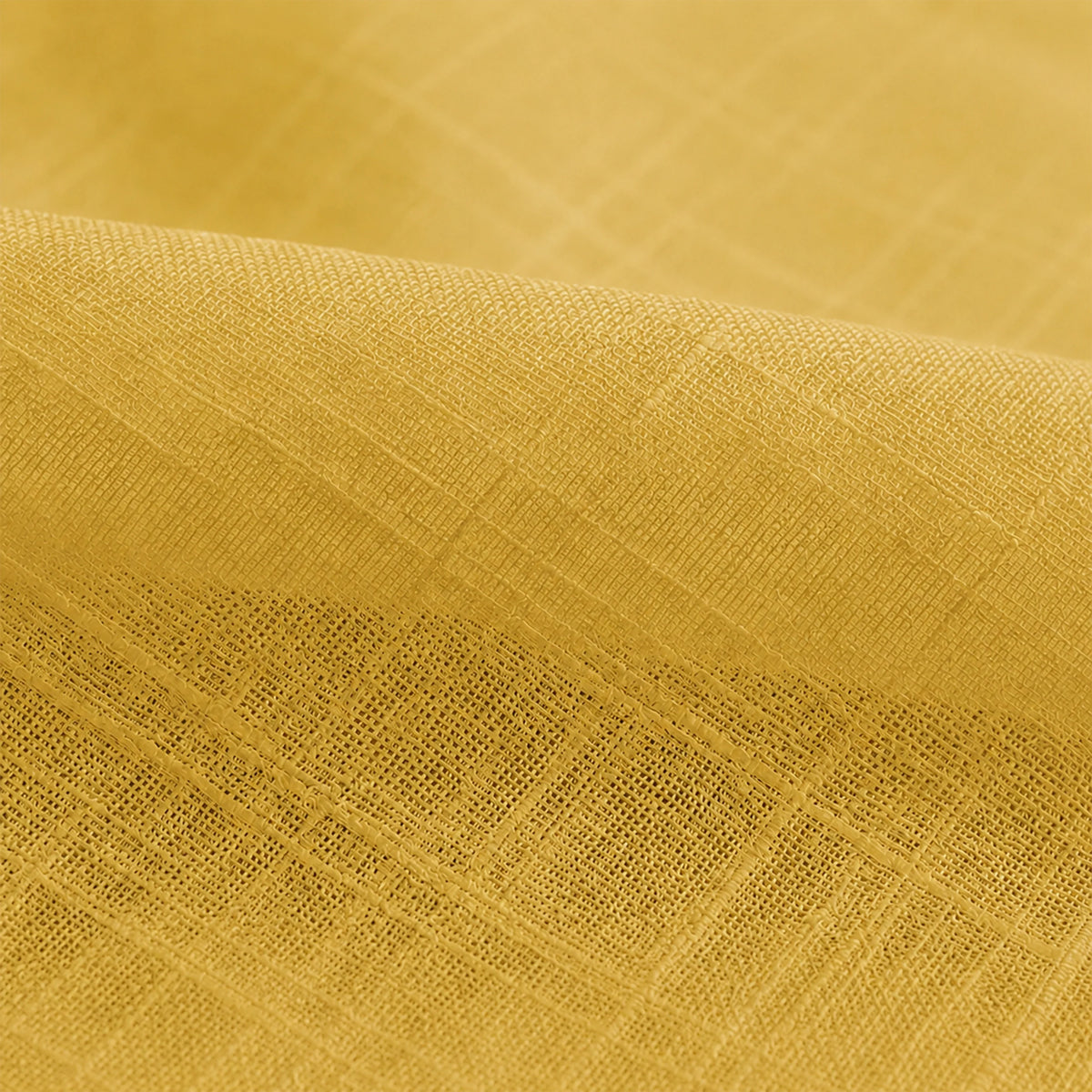 Fort Handpicked Breeze - Yellow Sheer Curtain-6