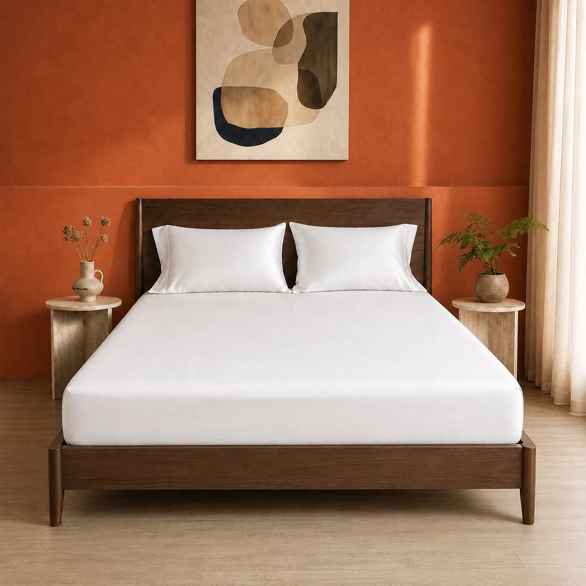Organic Bamboo Fitted Sheet – Soft, Cool & Breathable