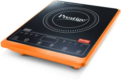 Prestige PIC 29.0 Induction Cooktop 2000 W with Pre-set Indian Menu Options (Orange)