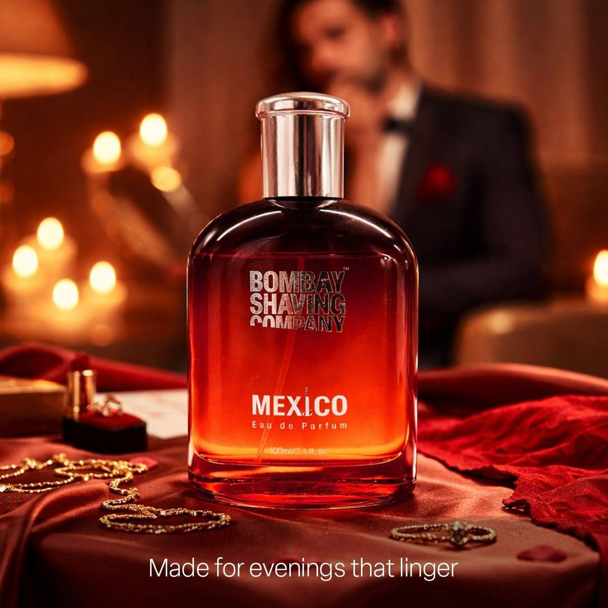 Bombay Shaving Company Mexico Perfume| Premium Fragrance Gift| Oriental & Woody Eau de Parfum - 100 ml (For Men)