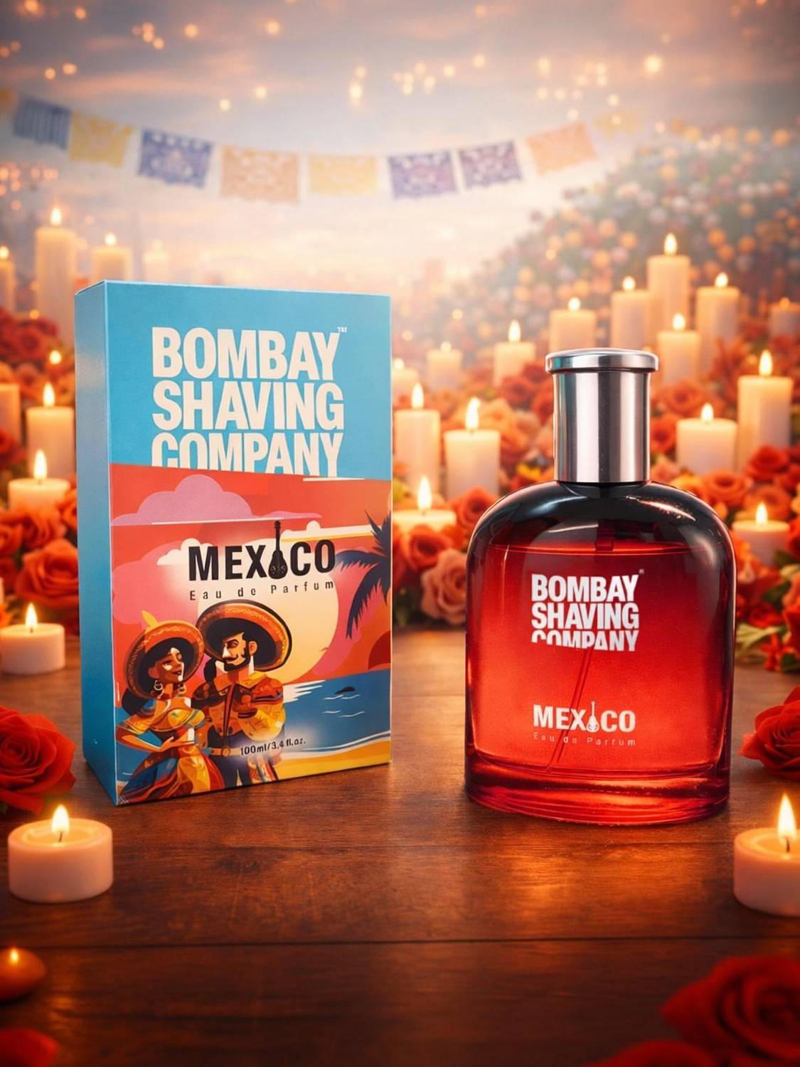 Bombay Shaving Company Mexico Perfume| Premium Fragrance Gift| Oriental & Woody Eau de Parfum - 100 ml (For Men)