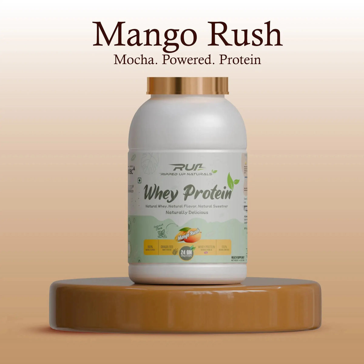 100% Natural Whey Protein - Ripped Up Nutrition