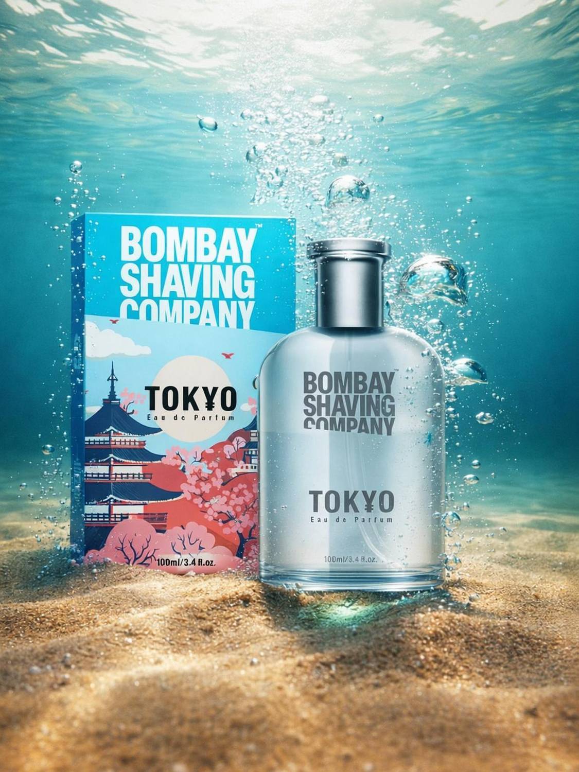 Bombay Shaving Company Tokyo Perfume| Premium Fragrance Gift| Fresh & Woody Eau de Parfum - 100 ml (For Men)