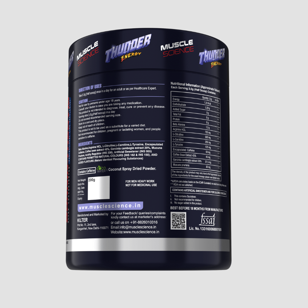 MUSCLE SCIENCE THUNDER