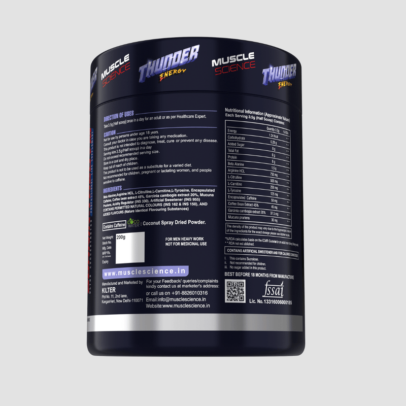 MUSCLE SCIENCE THUNDER