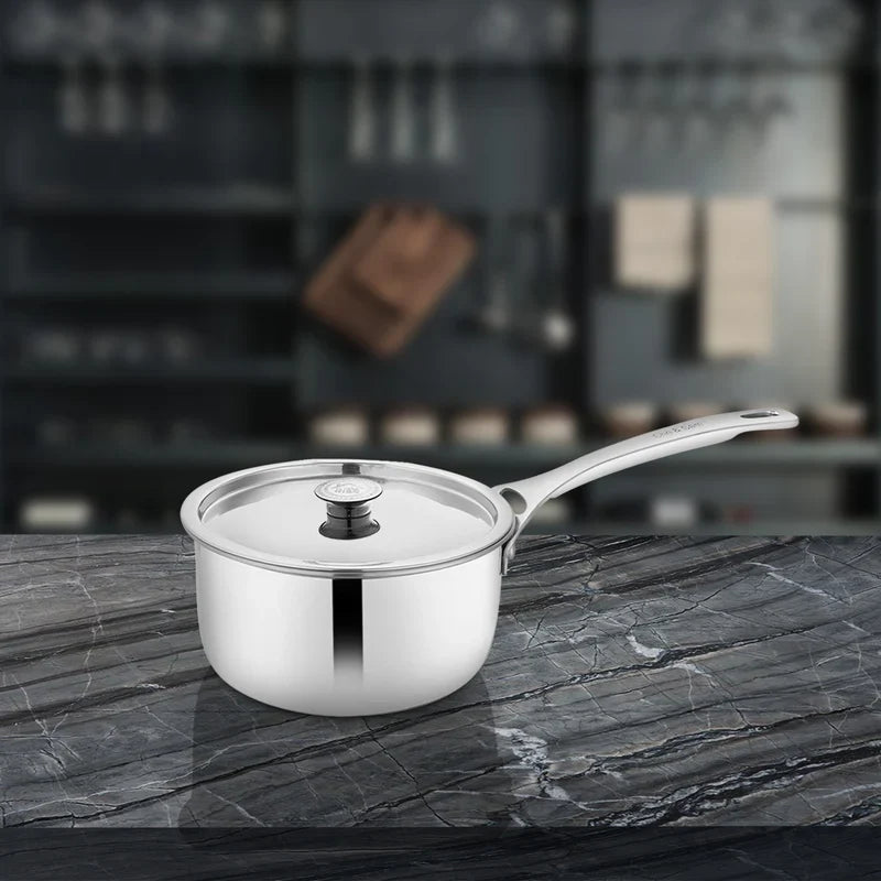 SHRI & SAM PLATINUM PLAIN ASUCE PAN W/L SS 18CM