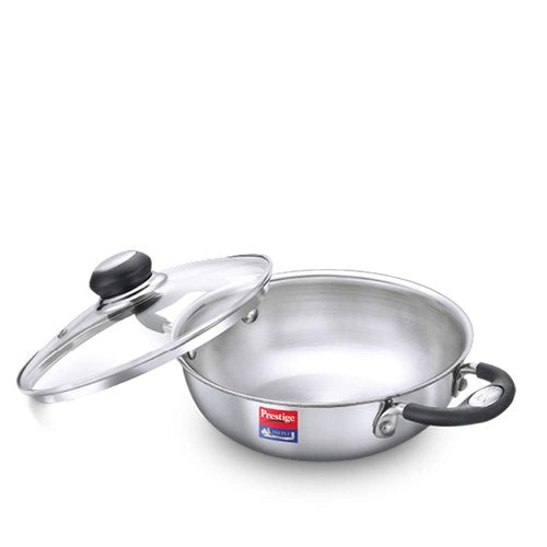 PRESTIGE TRI PLY-SPLENDOR KADAI 260MM W-LID