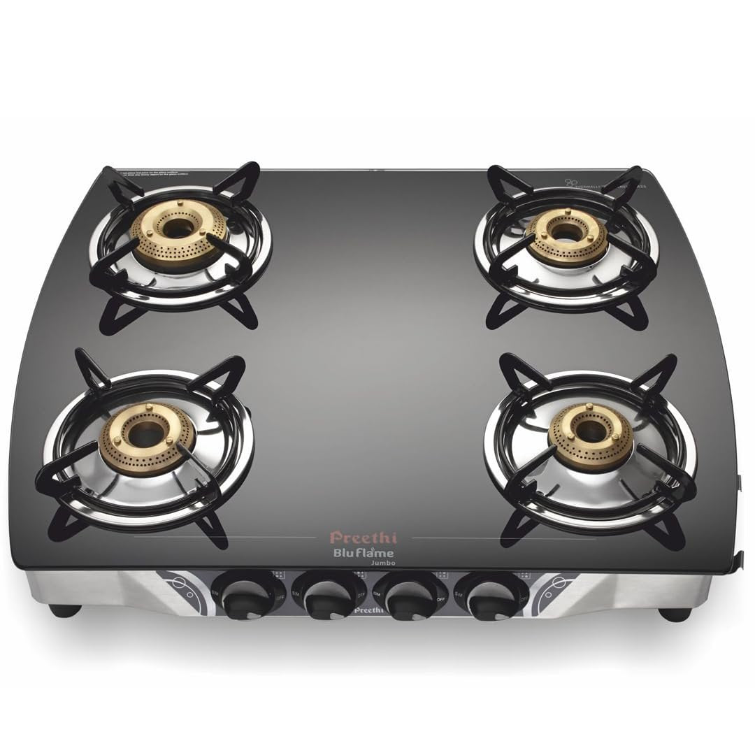 PREETHI GAS STOVE – JUMBO -4B SS GTS106