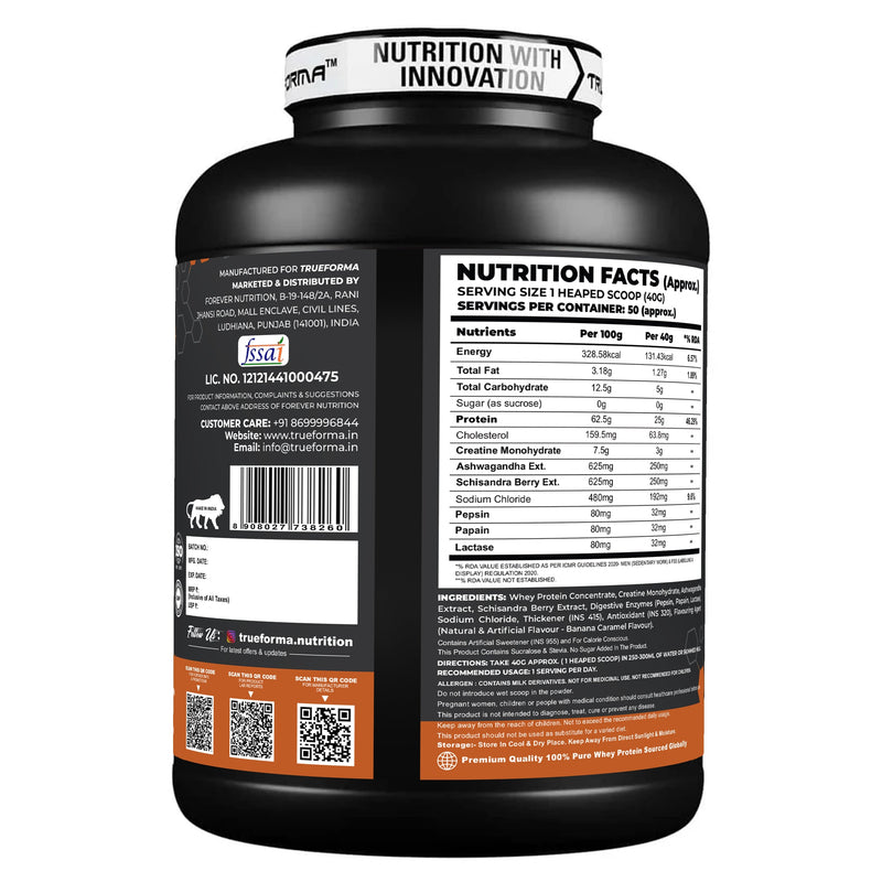 TRUEFORMA POWERFUEL WHEY 2KG