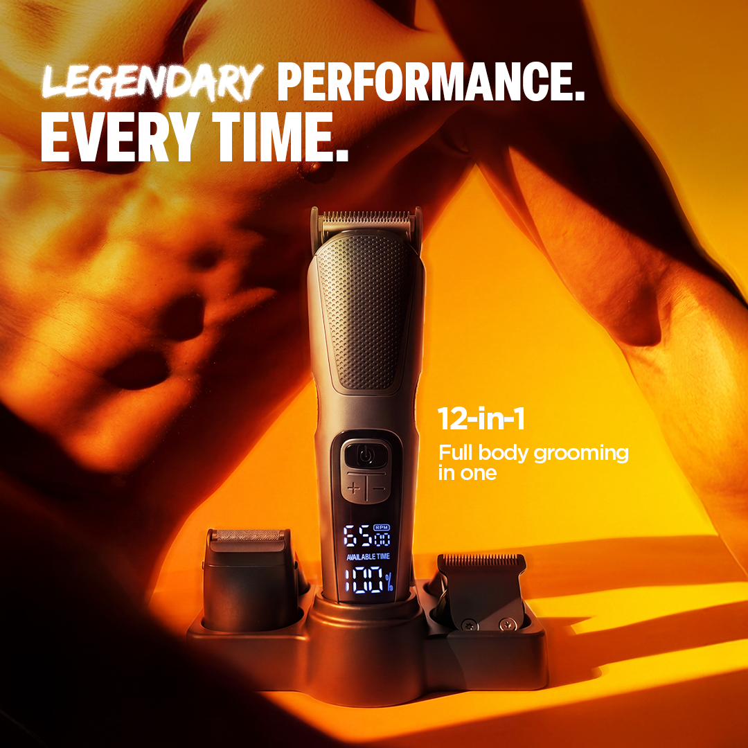 BOMBAY SHAVING COMPANY 12 IN 1 LEGEND365 MULTIGROOMER TRIMMER