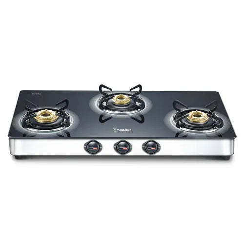 PRESTIGE GAS STOVE GT 03 SS-ROYALE PLUS