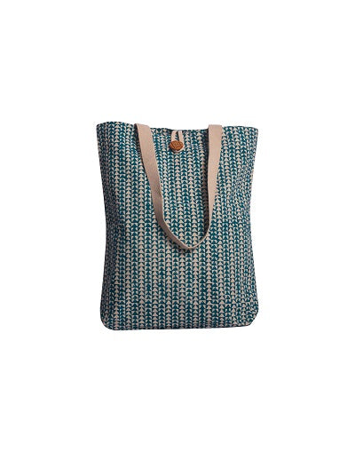 Cotton Shopping Tote Bag · Tiny Triangles Rama-5