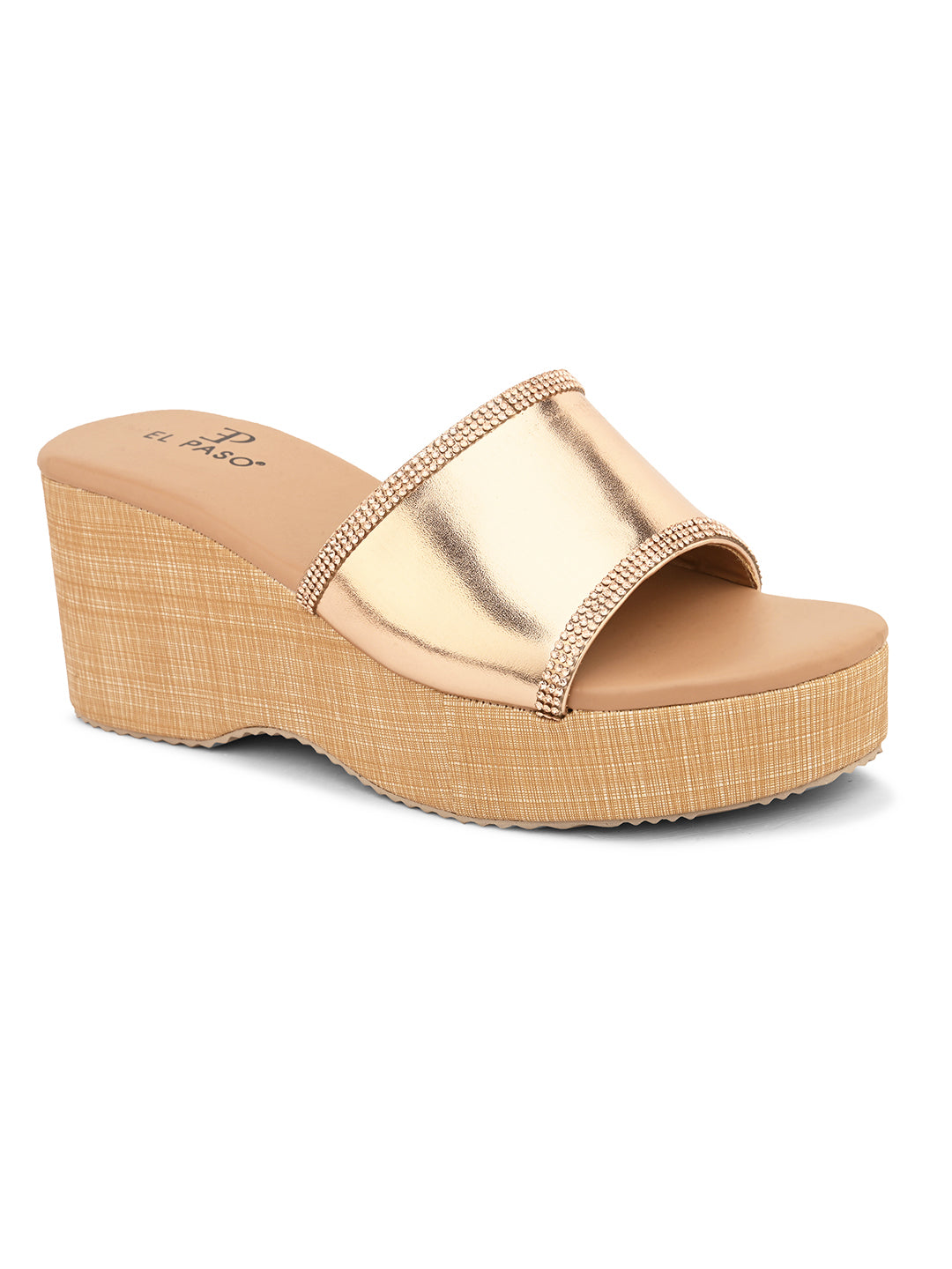 Gilded Glow Wedge For Women