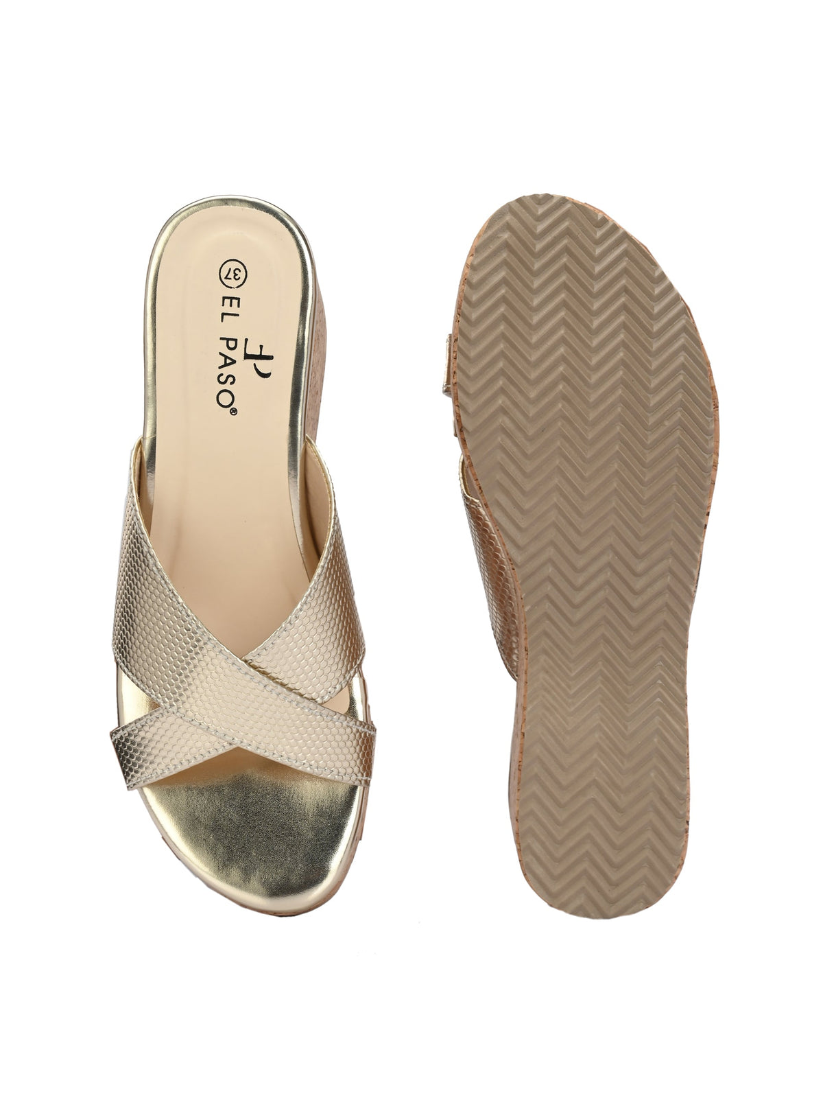 Gilded Harmony Platform For Women-4
