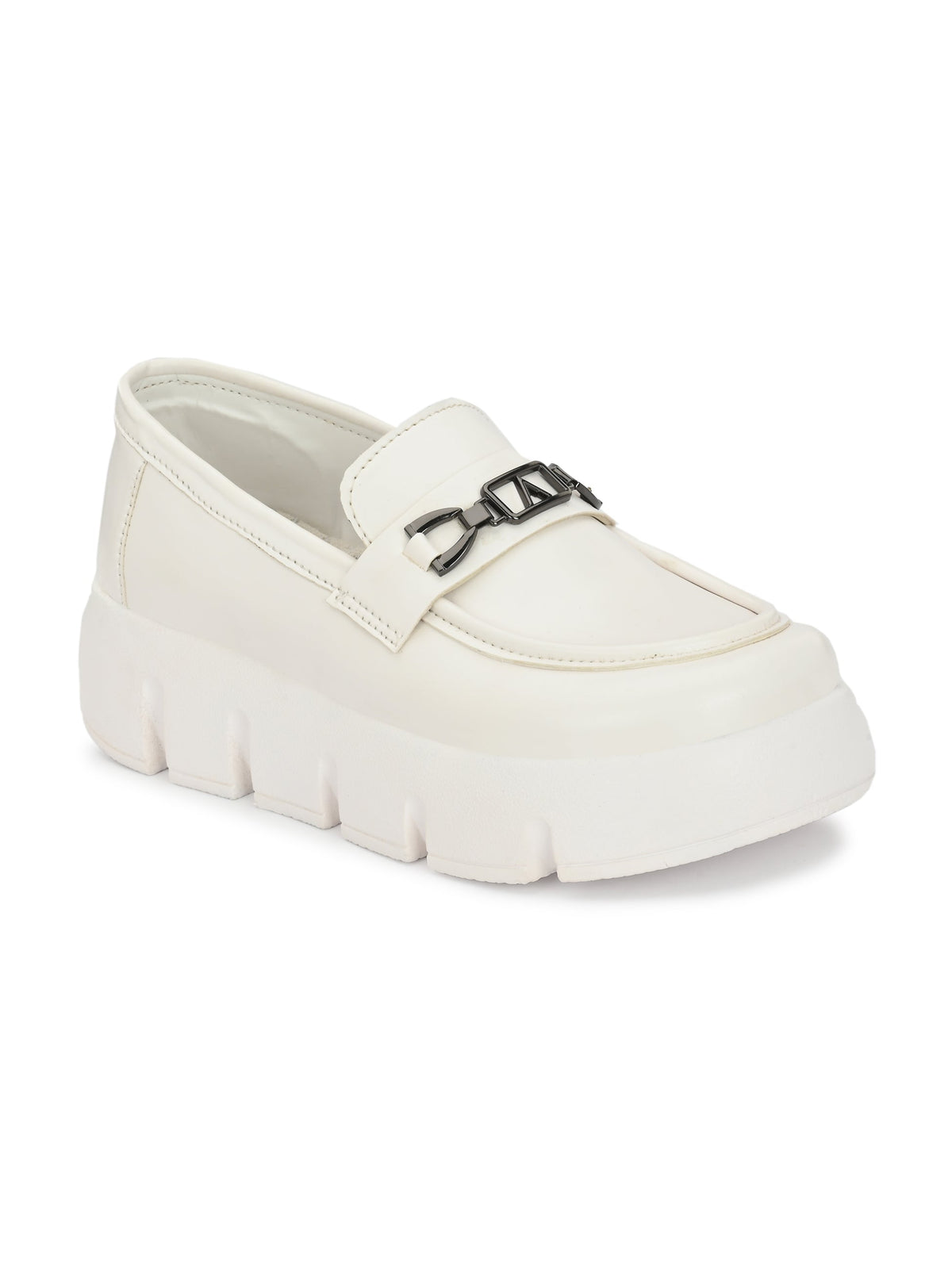 Pearly Prestige Loafers For Women-7