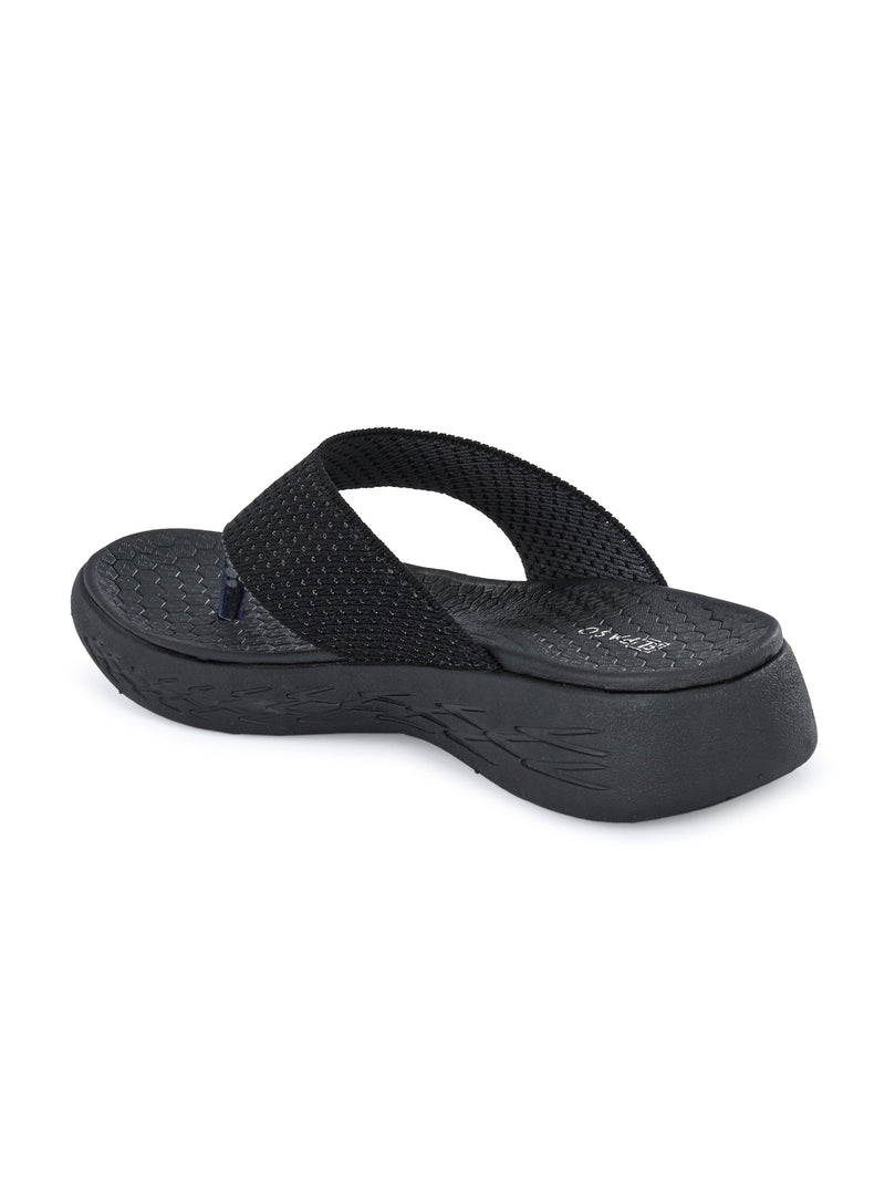 Midnight Mesh Comfort Flip-Flop For Women-2