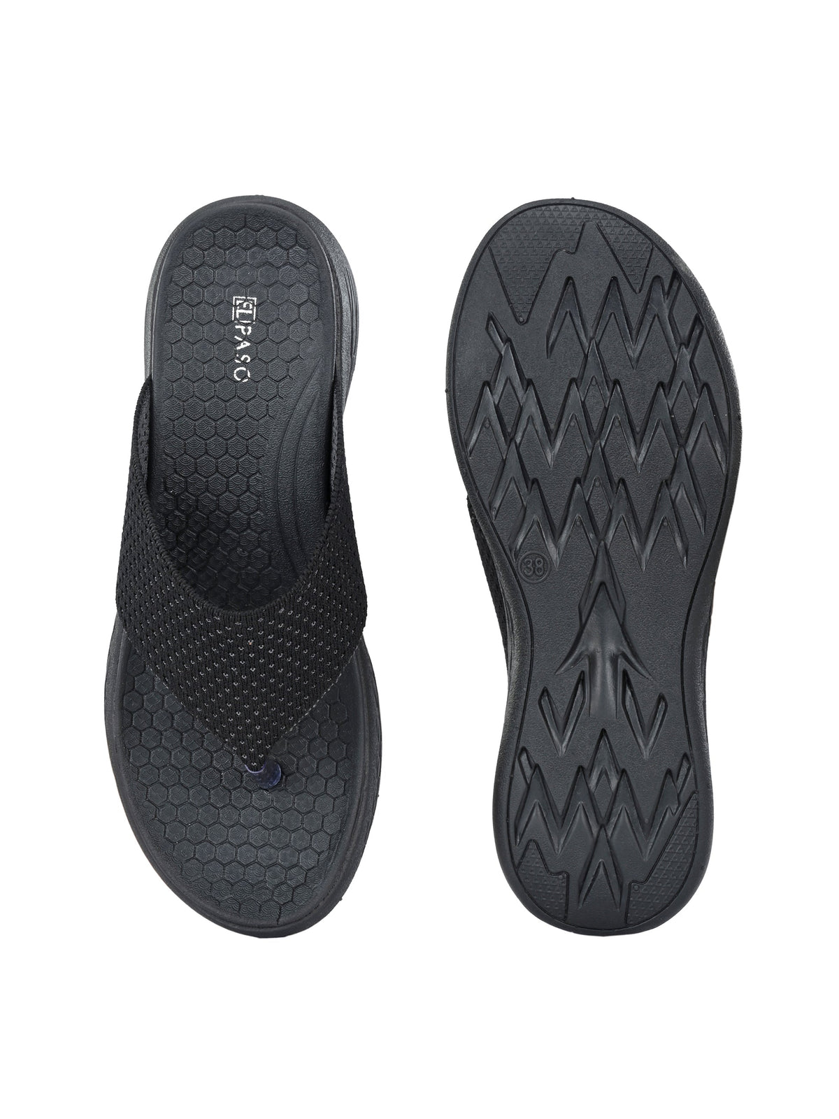 Midnight Mesh Comfort Flip-Flop For Women-4