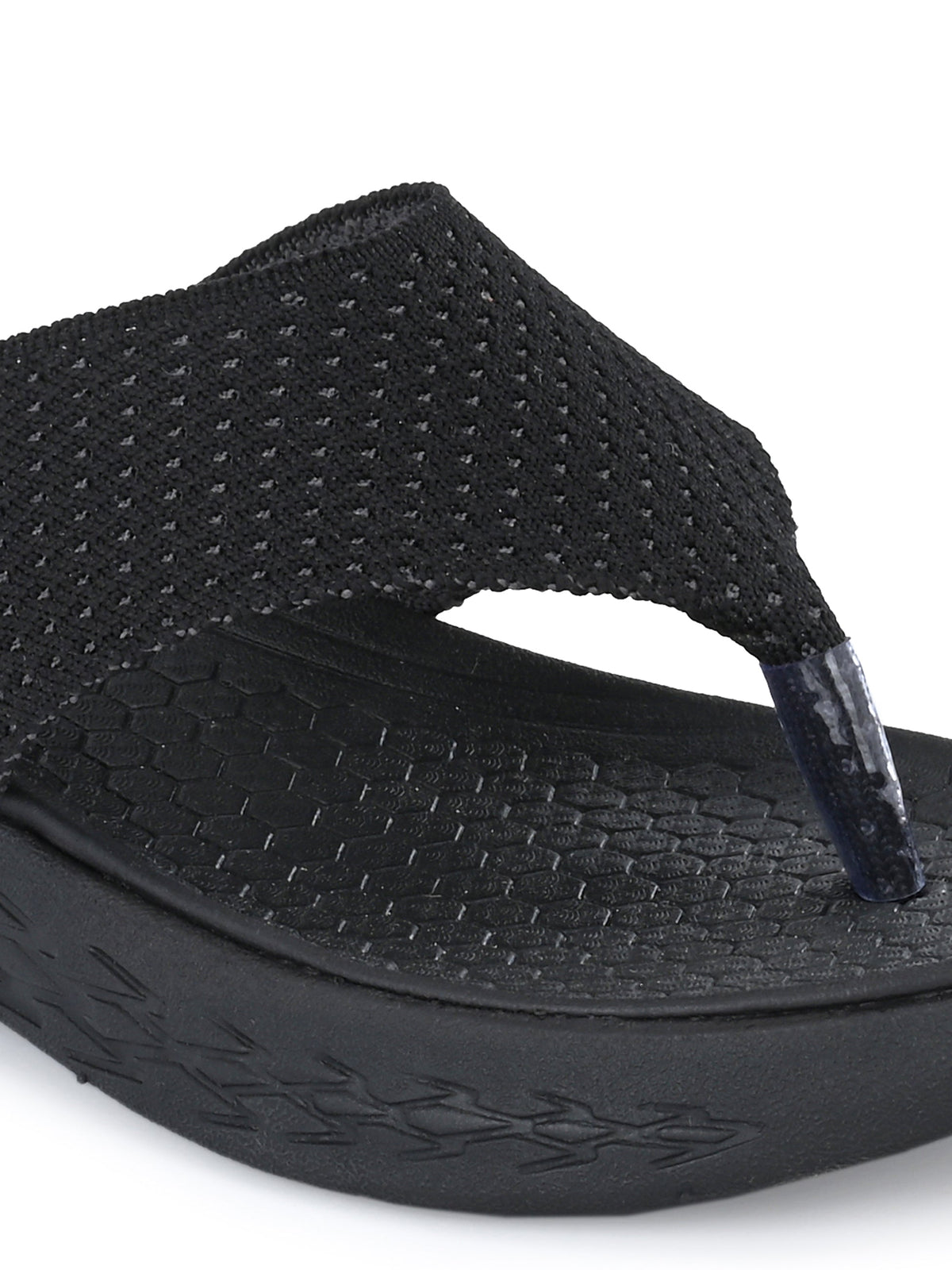 Midnight Mesh Comfort Flip-Flop For Women-5