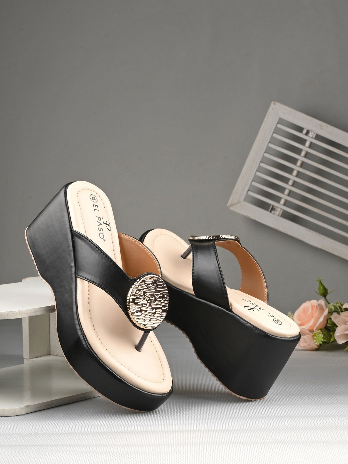 Party Wear Slip-On Heels For Women