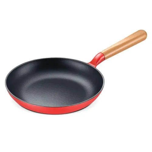 PRESTIGE LIGHT WEIGHT CAST IRON COOKWARE FRY PAN 24CM ENAMEL