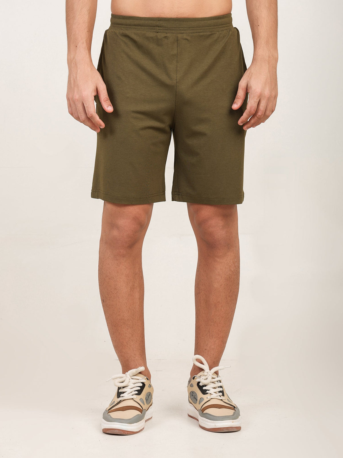 Naturefab Men’s Organic Bamboo Shorts Moss Green