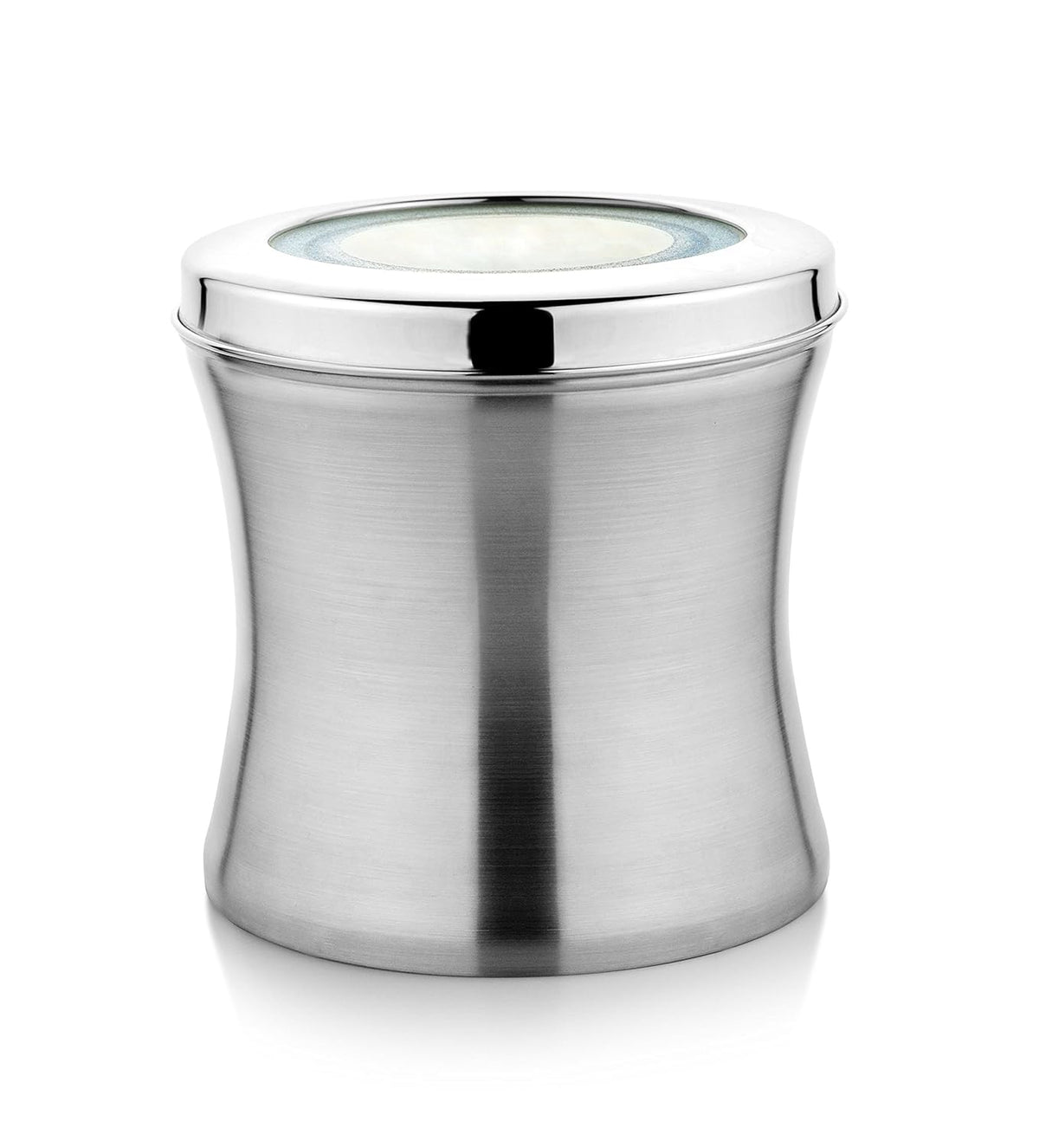 JVL Belly Tin | Storage Boxes With Transparent Lid | For Dry Storage Only