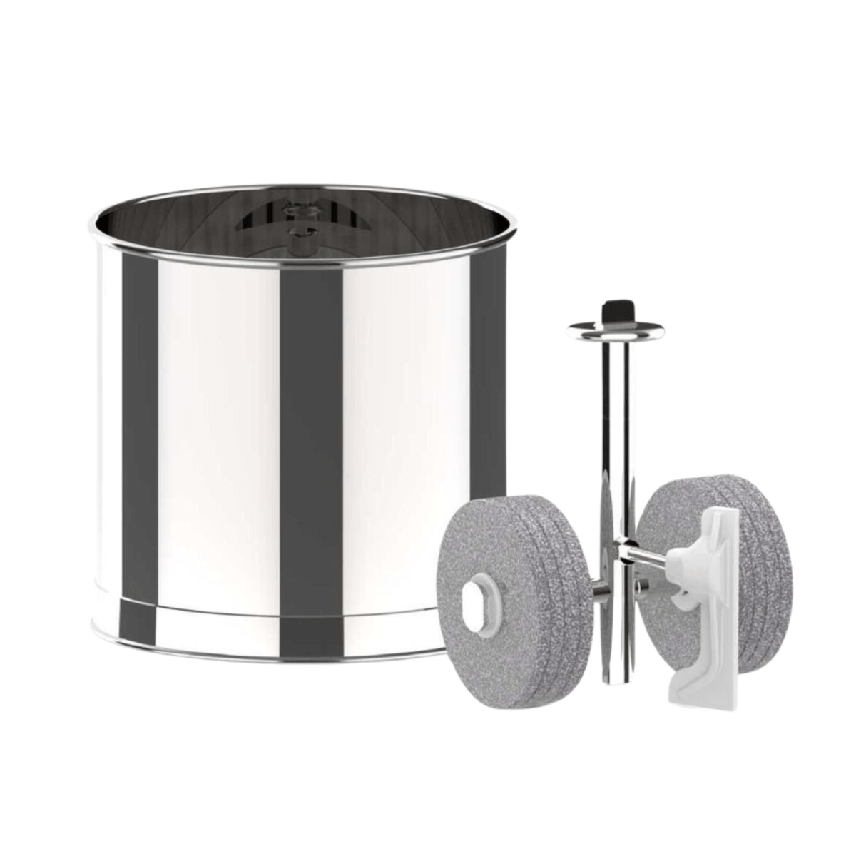 Ultra Spice Mix Drum 0.75L - Food Grade AISI 304 Stainless Steel Attachment for Ultra Wet Grinders Grind plus & Bigg Plu