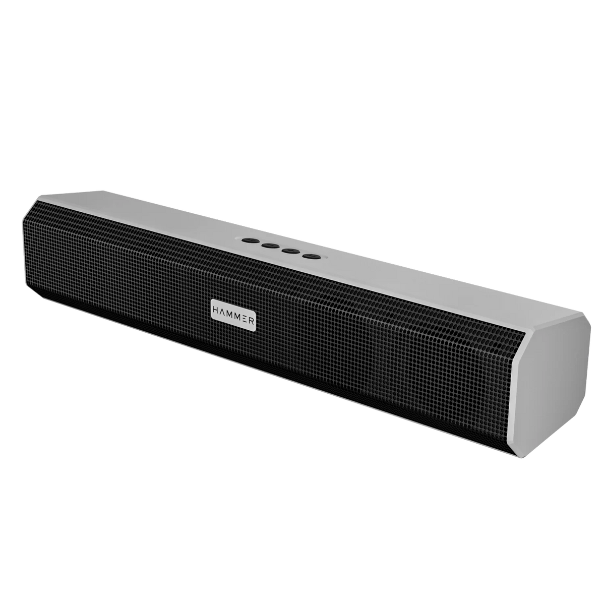 HAMMER BeatBox 2 Portable Bluetooth Soundbar Speaker with 20W RMS, 6 Hours Playtime - White-1
