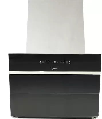 Prestige Zara 600 Auto-clean Glass Kitchen Hood with Revolutionary Motion sensor, 1100m3/HR Suction