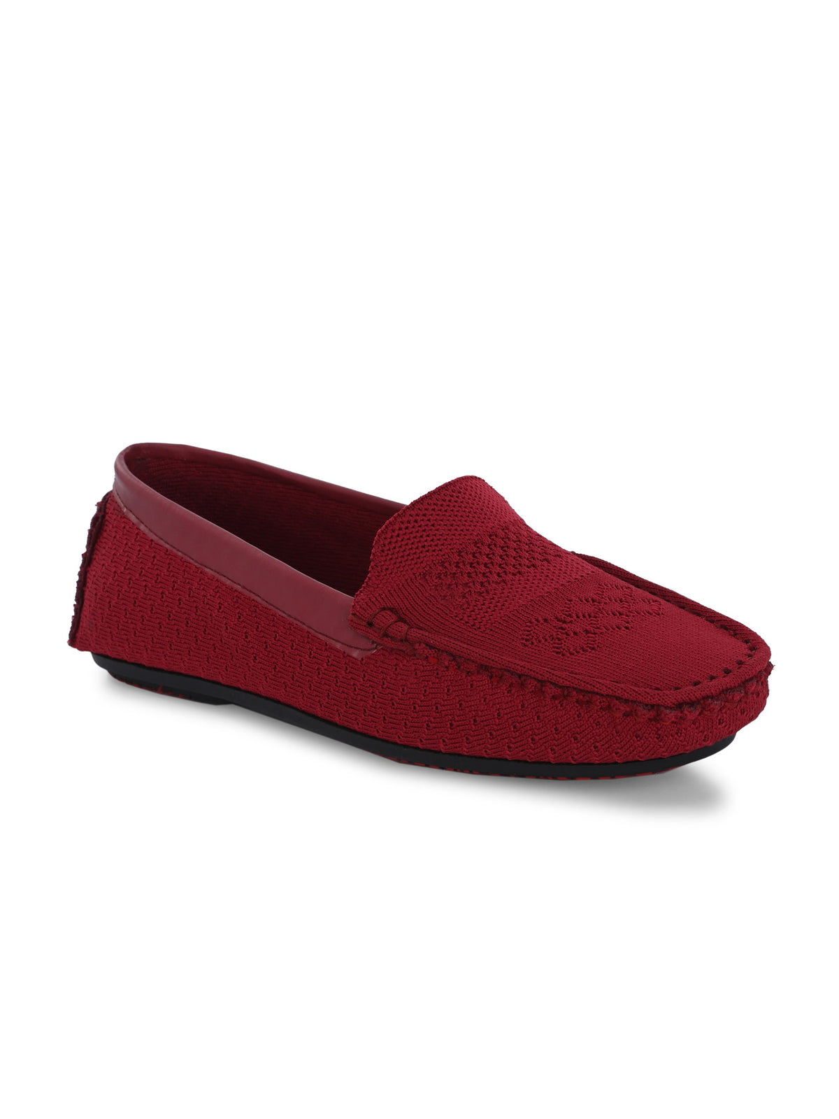 EL PASO Women Faux Leather Casual Slip On Loafers-9