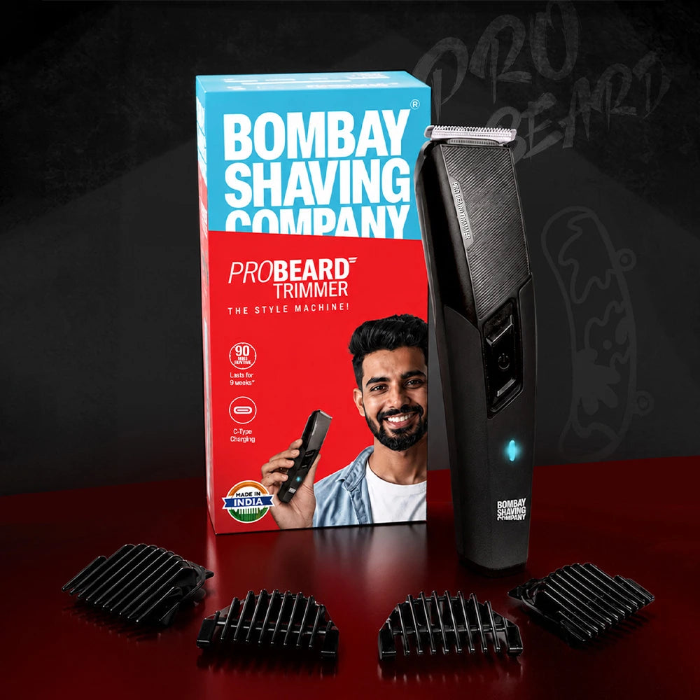 BOMBAY SHAVING COMPANY PRO BEARD TRIMMER