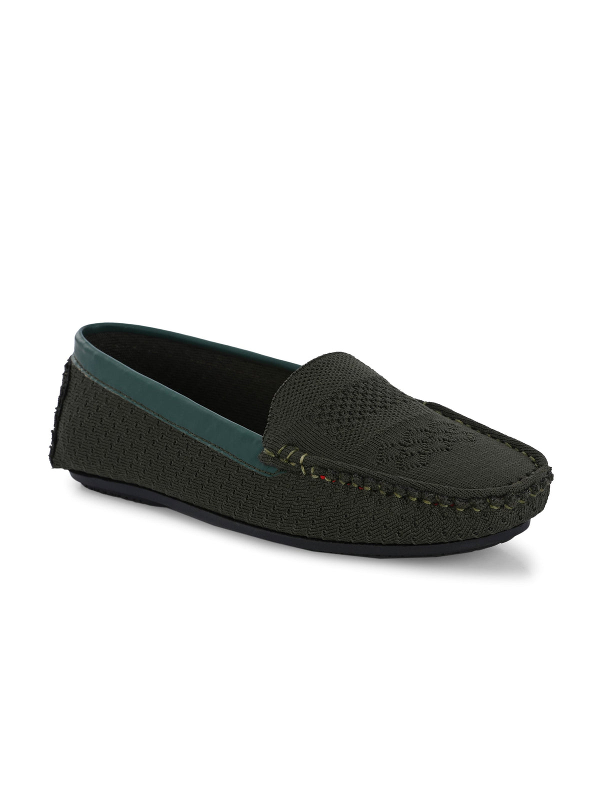 EL PASO Women Faux Leather Casual Slip On Loafers-17