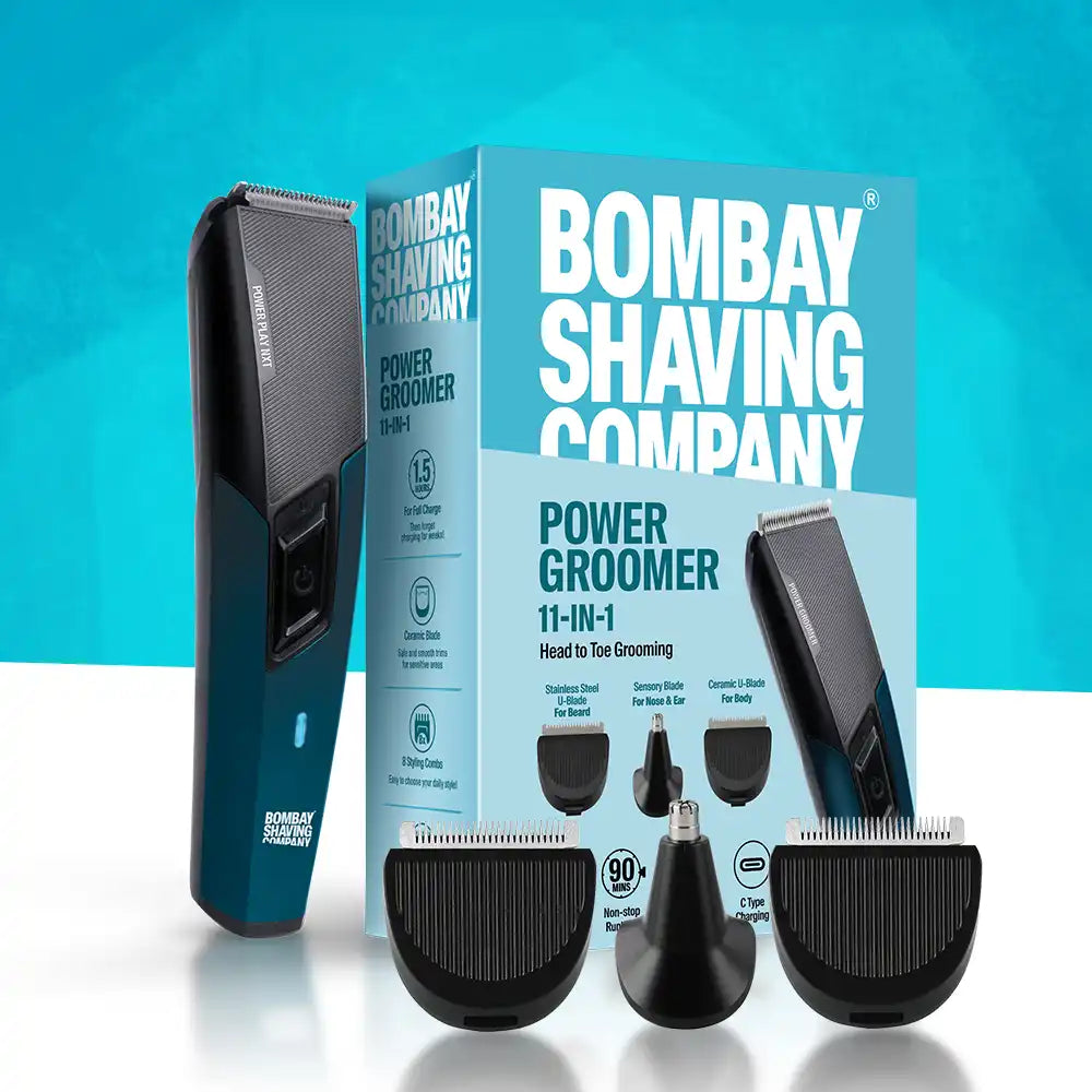 BOMBAY SHAVING COMPANY POWER GROOMER 11 IN 1 TRIMMER