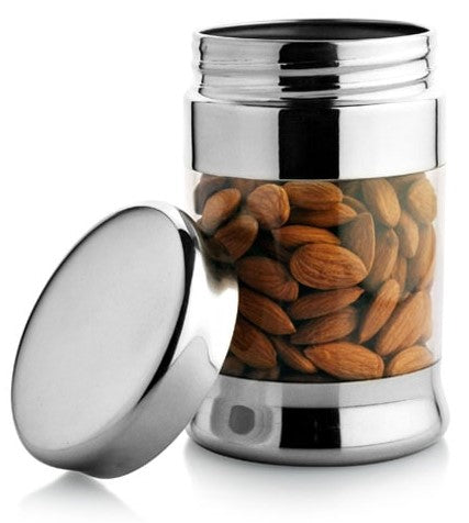 JVL Fusion Canister Storage Boxes Transparent Body | For Dry Storage Only