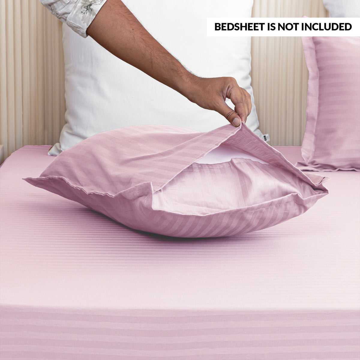 Breton Drowsy - Pillow Cover ( Bedsheet Not Included )-2