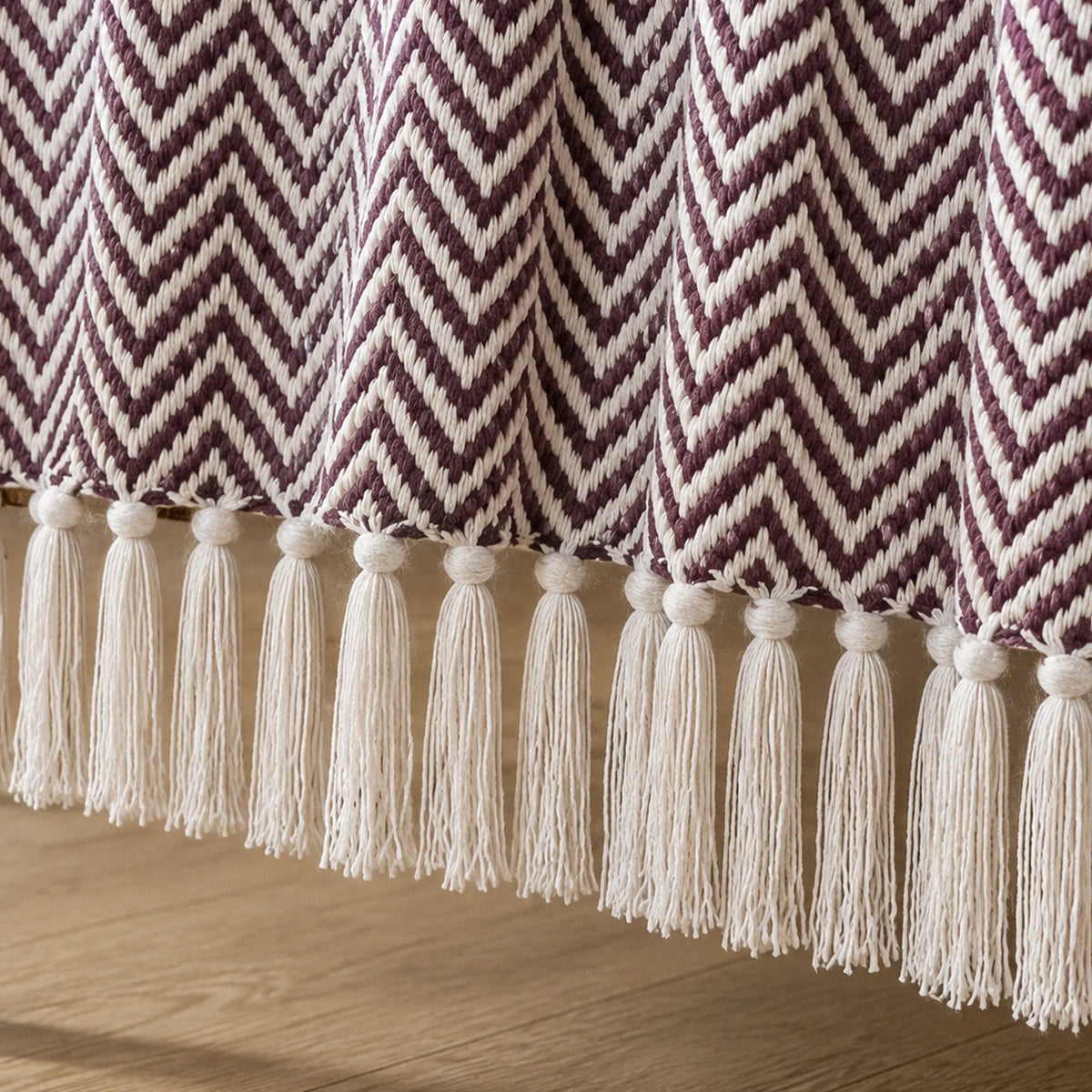 Tessitura Brown Chevron - Throw-2