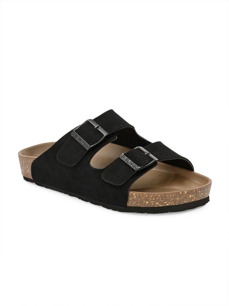 El Paso Men Slip-On Comfort Sandals-2