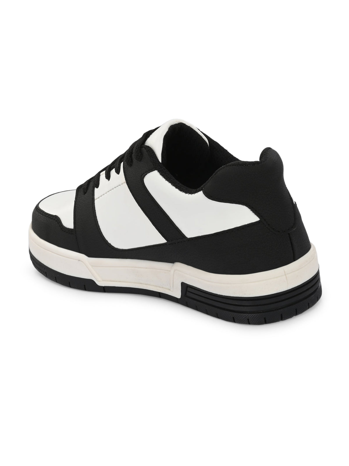 EL PASO Faux Leather Casual Shoes Lace Up Sneakers For Women-39