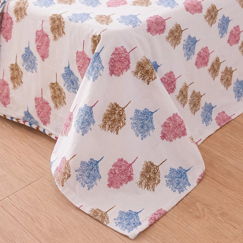 Imprimer Scarlet - Printed Dohar (Multicolor & White)-2