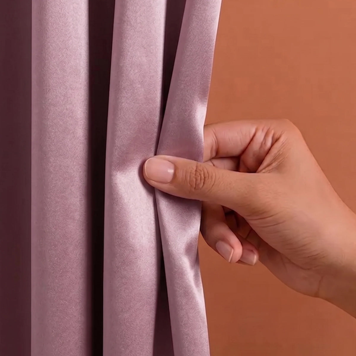 Fort Essential - Rod Pocket Blackout Curtain (Lavender)-2