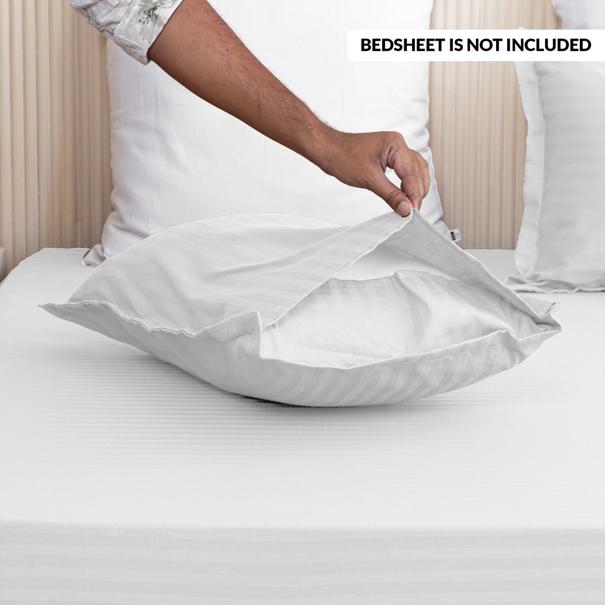 Breton Drowsy - Pillow Cover ( Bedsheet Not Included )-2