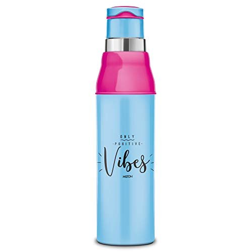 MILTON W/B-KOOL STEELIGHT 400ML W/STRAW