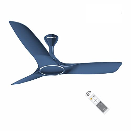 VGUARD CEILING FAN-HUSHER BLDC 1300MM RIBAND BLUE MATTE