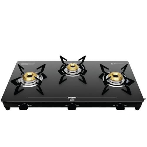 PREETHI GAS STOVE- GT LUXE PRO 3B